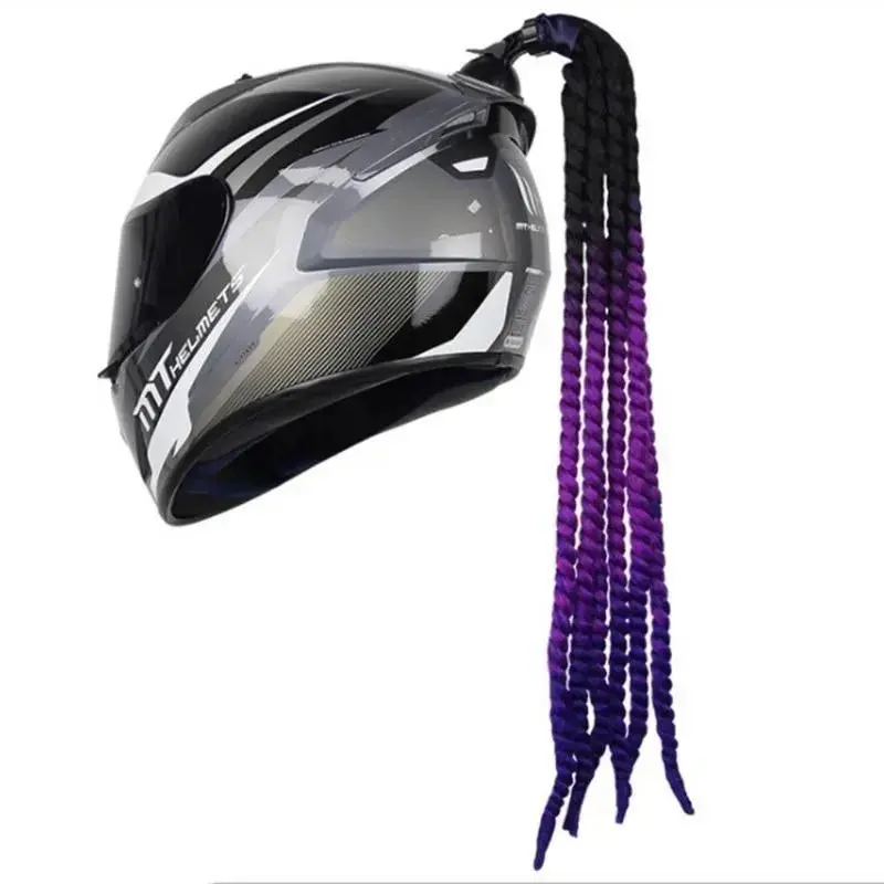 Queue de cheval pour casque