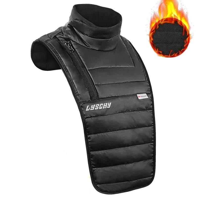 Cache-cou plastron hiver moto