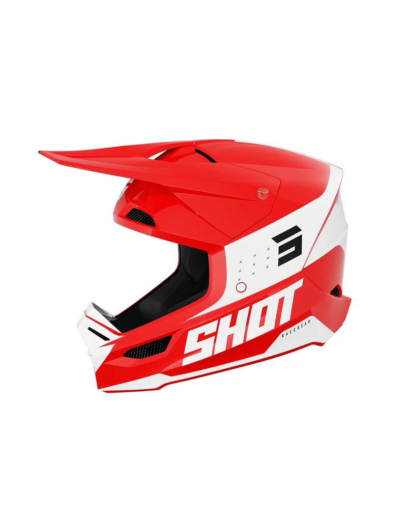 SHOT CASCO FURIOUS LEAGUE ROJO GLOSSY