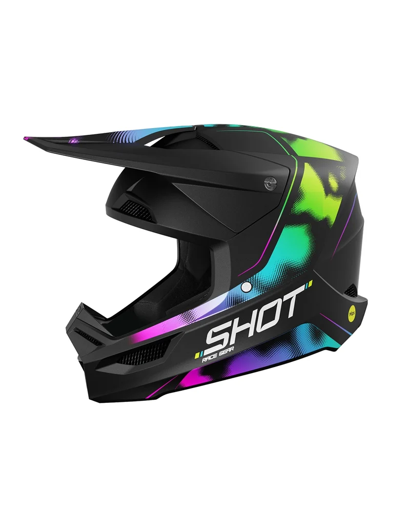 SHOT CASCO RACE NITRO BLACK_MATT XS