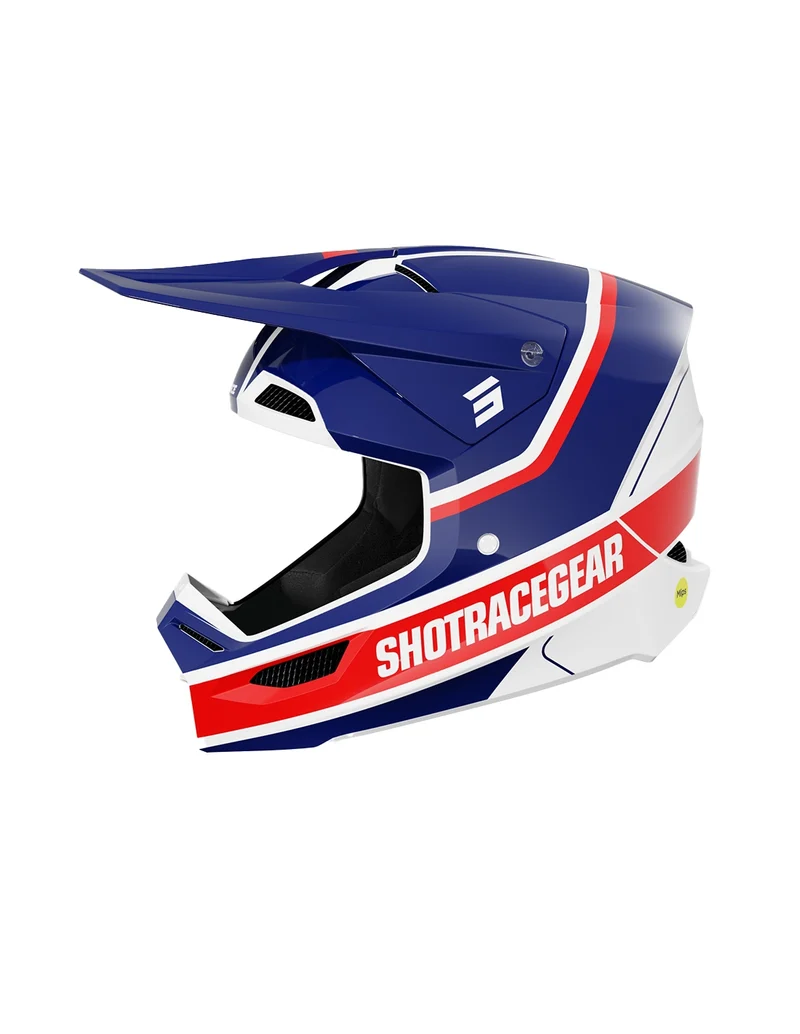 SHOT CASCO RACE MYTHIC BLUE_RED_GLOSSY XS