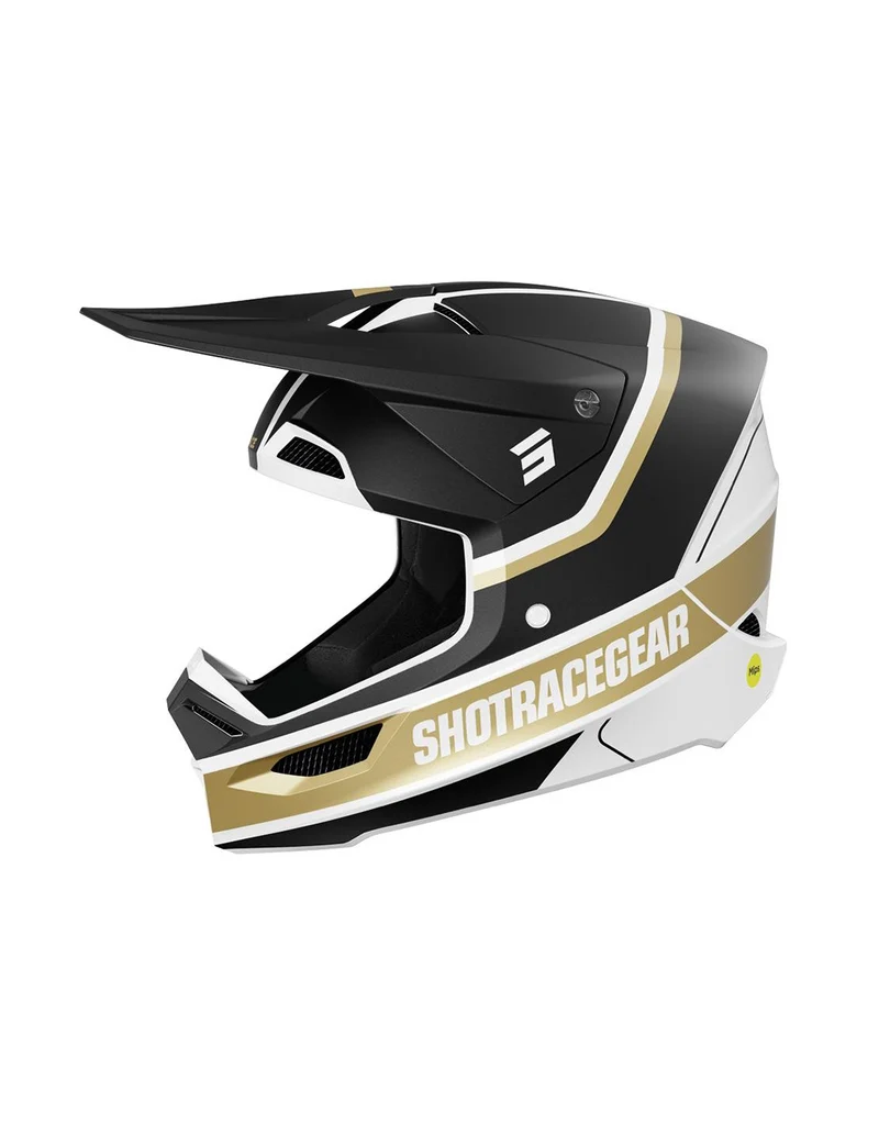SHOT CASCO RACE MYTHIC BLACK_GOLD_MATT XS