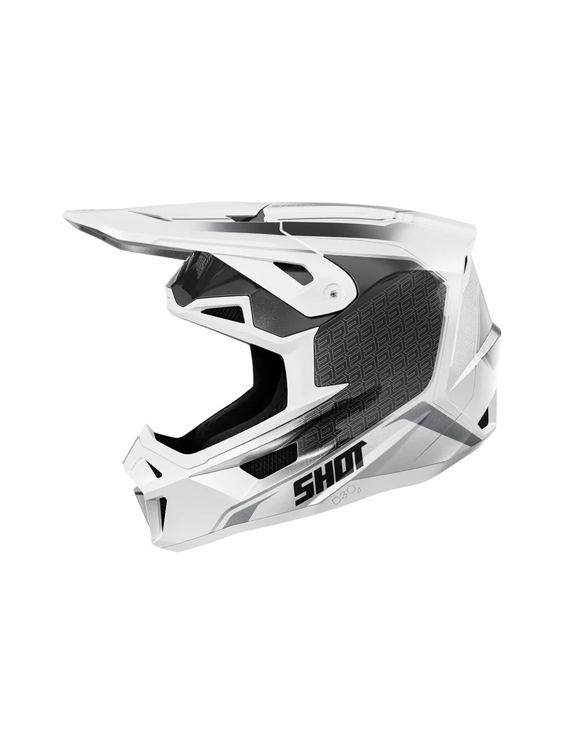 SHOT CASCO LITE CHALLENGER BLACK_WHITE_PEARLY XS