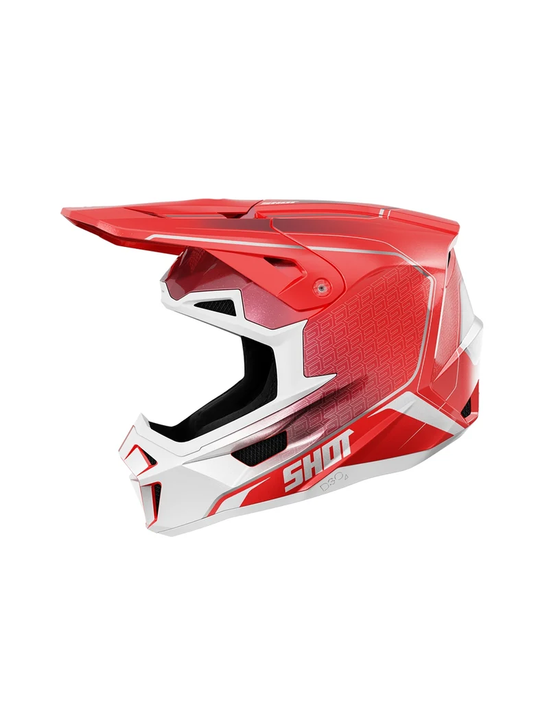 SHOT CASCO LITE CHALLENGER RED_PEARLY XS