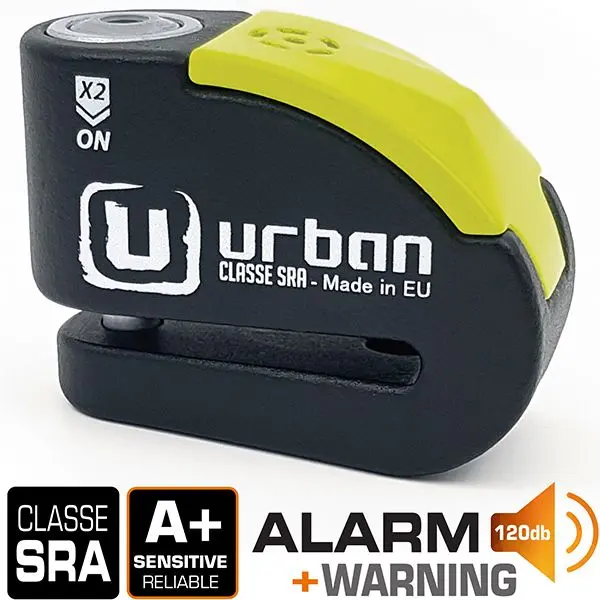 Antivol moto Bloque Disque avec Alarme - Homologué SRA