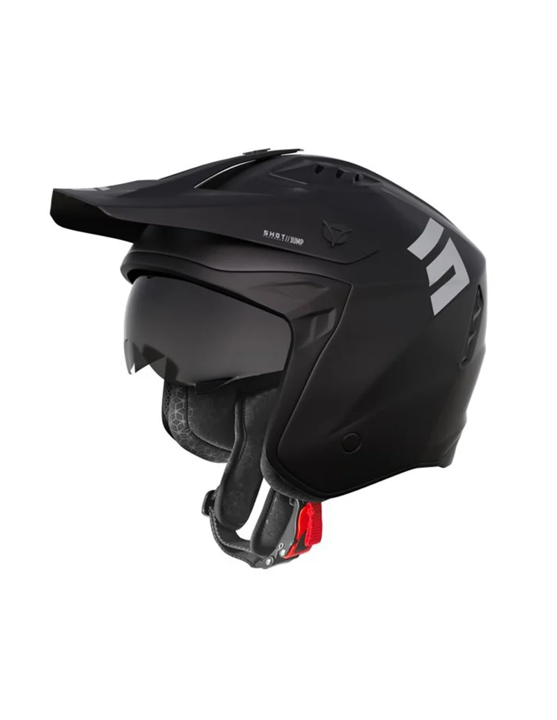 SHOT CASCO JUMP SOLID BLACK_MATT XS