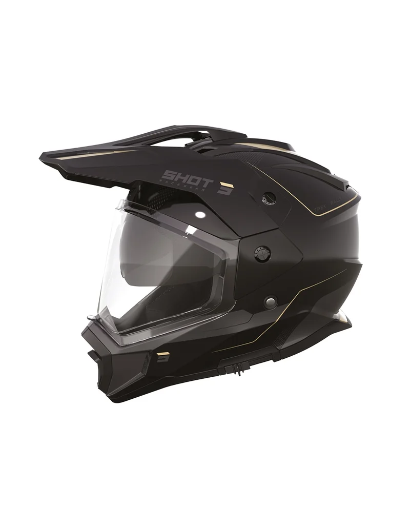 SHOT CASCO TREK RALLY BLACK_SAND_GLOSSY XS