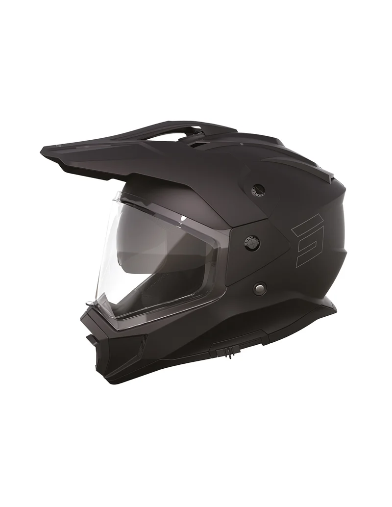 SHOT CASCO TREK SOLID BLACK_MATT XS