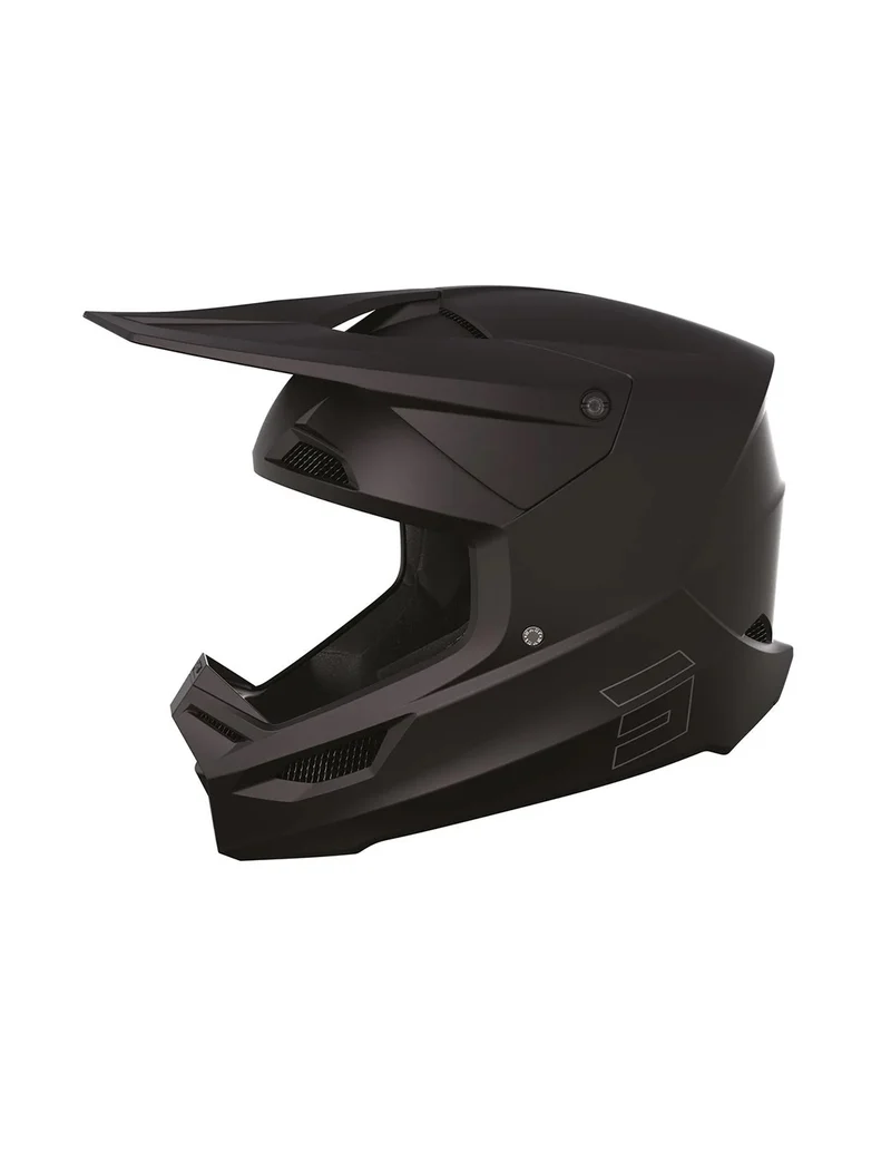 SHOT CASCO RACE SOLID BLACK_MATT XS