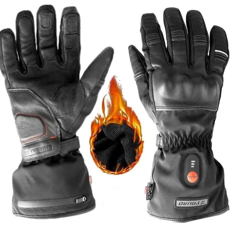 Gants Moto Hiver Chauffants FREDDY | Homologué CE