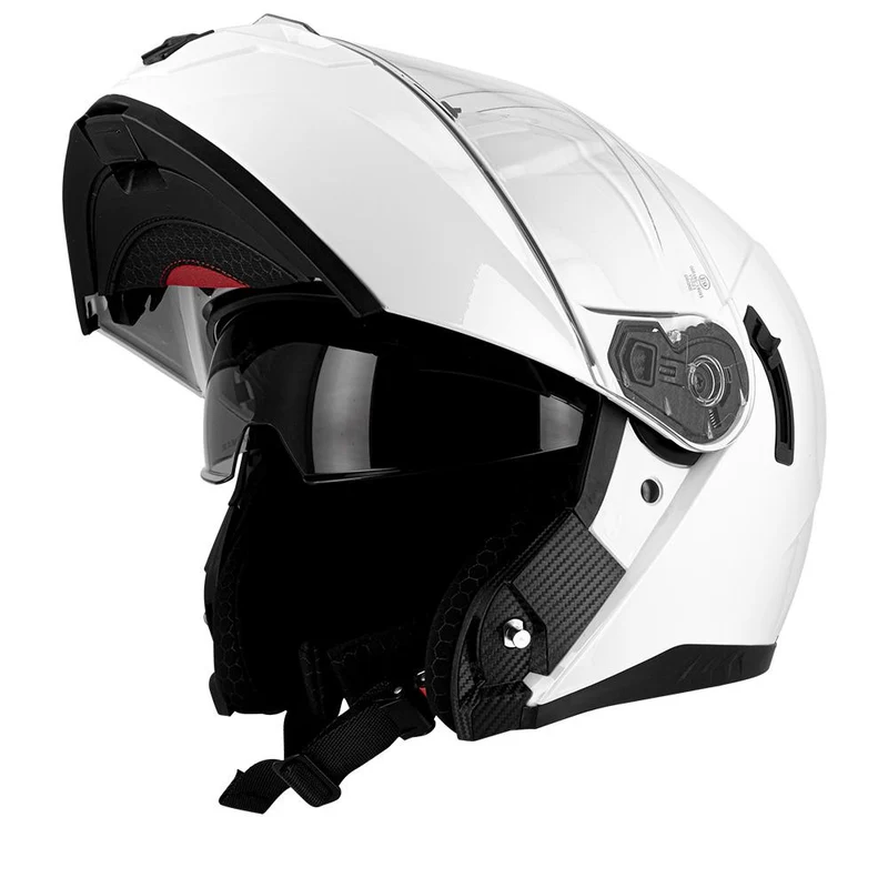 Casque moto modulable - Blanc S520