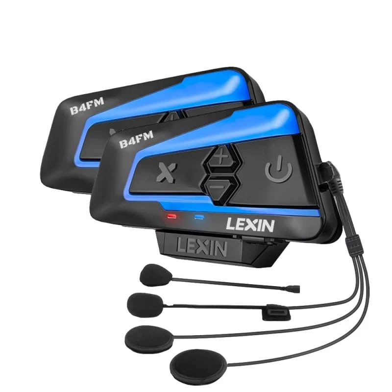 Intercom Moto LEXIN Bluetooth – 10 Pilotes, Étanche & Longue Portée