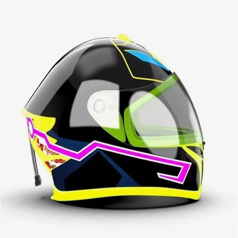 Kit de personnalisation lumineux pour casque