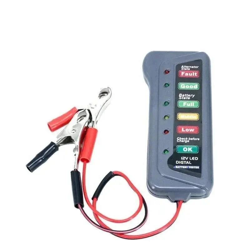 Testeur de batteries et d'alternateur 12 V