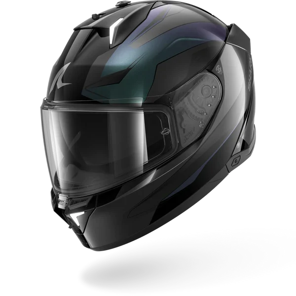 SHARK SKWAL i3 MEKARIUM NEGRO Cameleon Anthra Casco De Moto