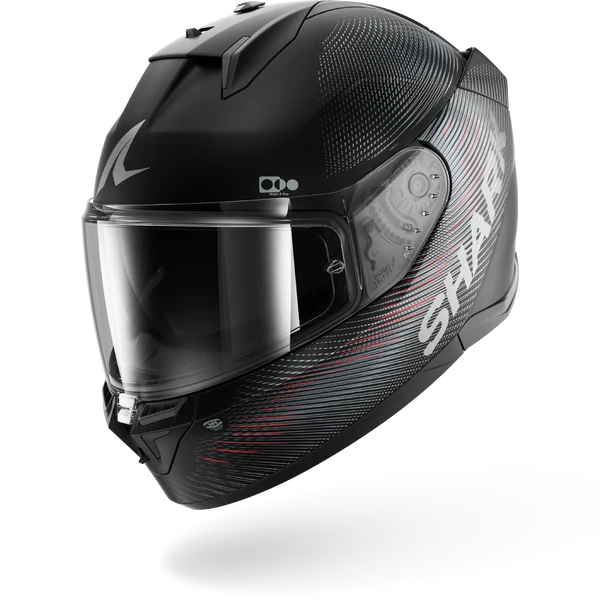 SHARK D-SKWAL 3 SP LYNE NEGRO Anthra Rojo Casco De Moto