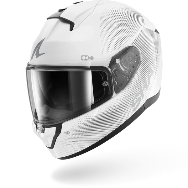 SHARK RIDILL 2 SP LYNE Blanco Plata Casco De Moto
