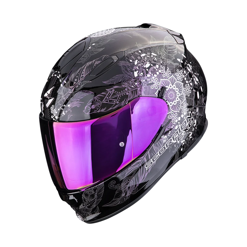 SCORPION EXO-491 DREAM CASCO TOURING DE MOTO Negro Camaleon
