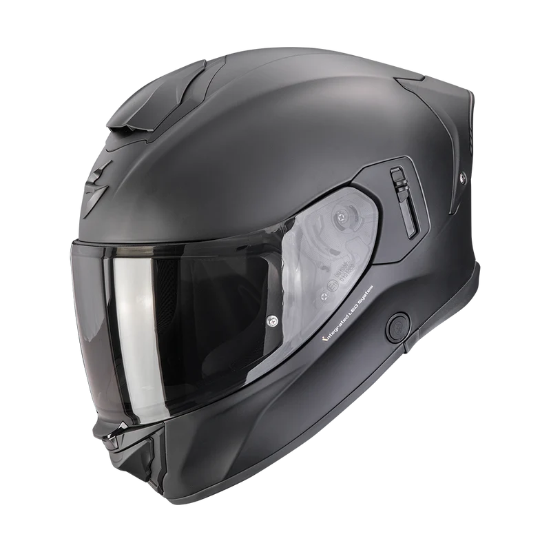SCORPION EXO-530 i AIR SOLID CASCO TOURING DE MOTO Negro mate