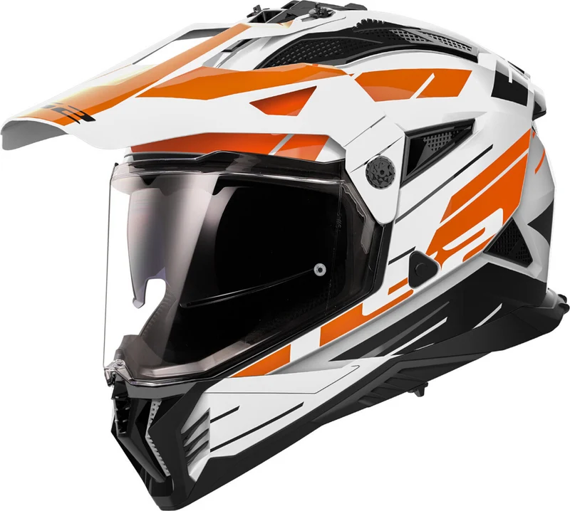 LS2 MX702 PIONEER II NAMIB WHITE ORANGE -06