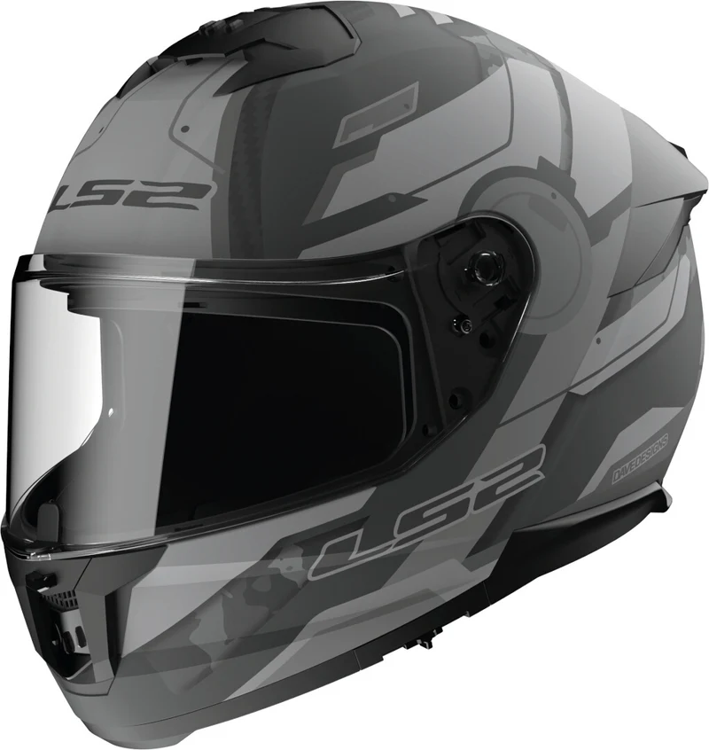 LS2 FF808 STREAM II SHADOW M.TITANIUM GREY-06