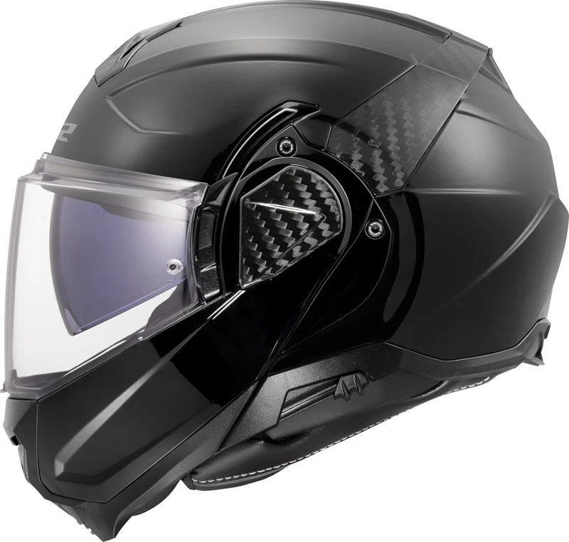 LS2 FF910 CASCO ADVANT II MODULAR SOLID MATE NEGRO