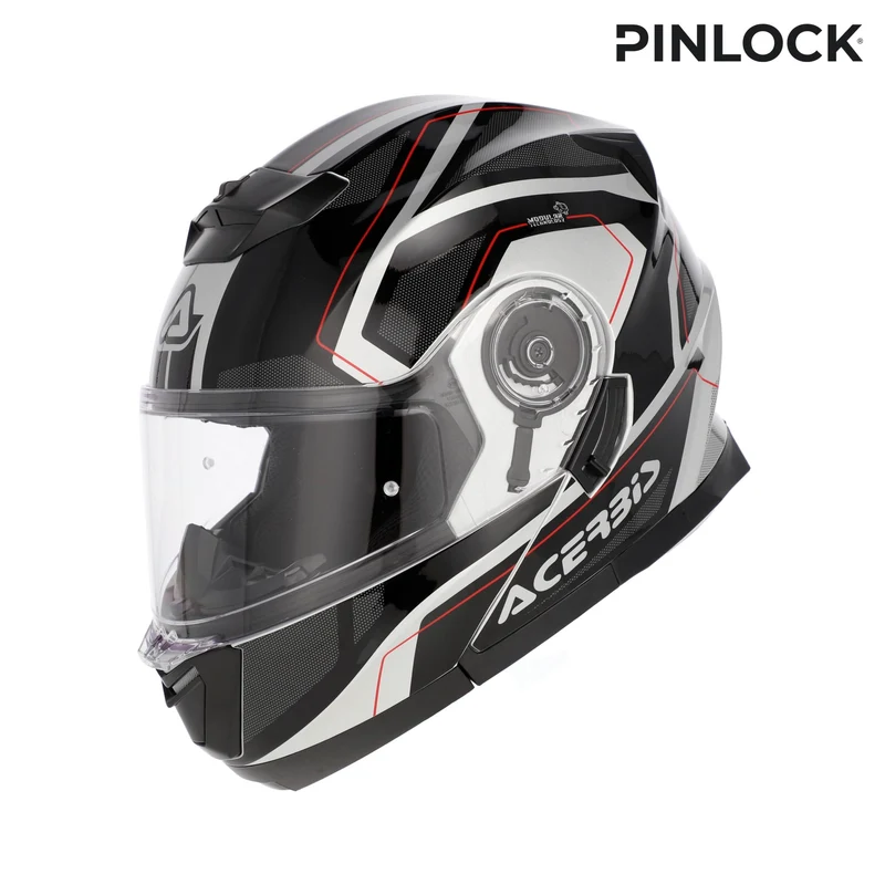 ACERBIS CASCO SEREL 2206 NEGRO PLATA