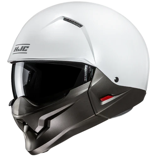 HJC i20N UNI Casco Jet De Moto BLANC PERLE