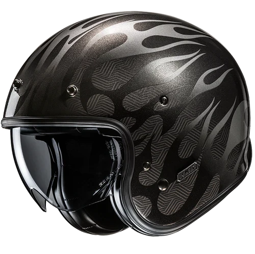 HJC V31 Firo MC5 Casco Jet De Moto