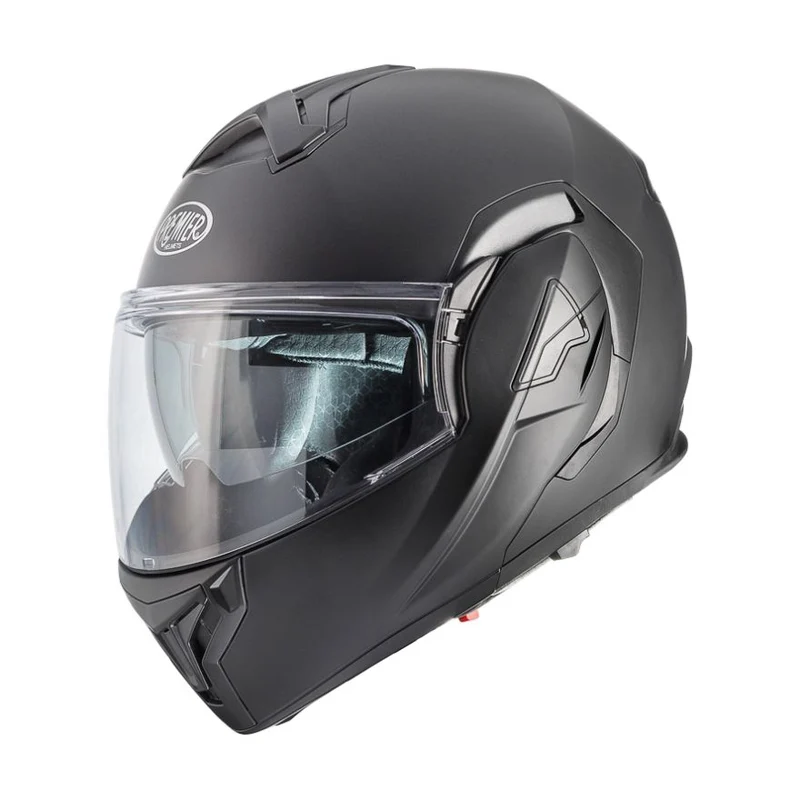 PREMIER X-CHARGER U9BM CASCO MODULAR DE MOTOCICLETA NEGRO