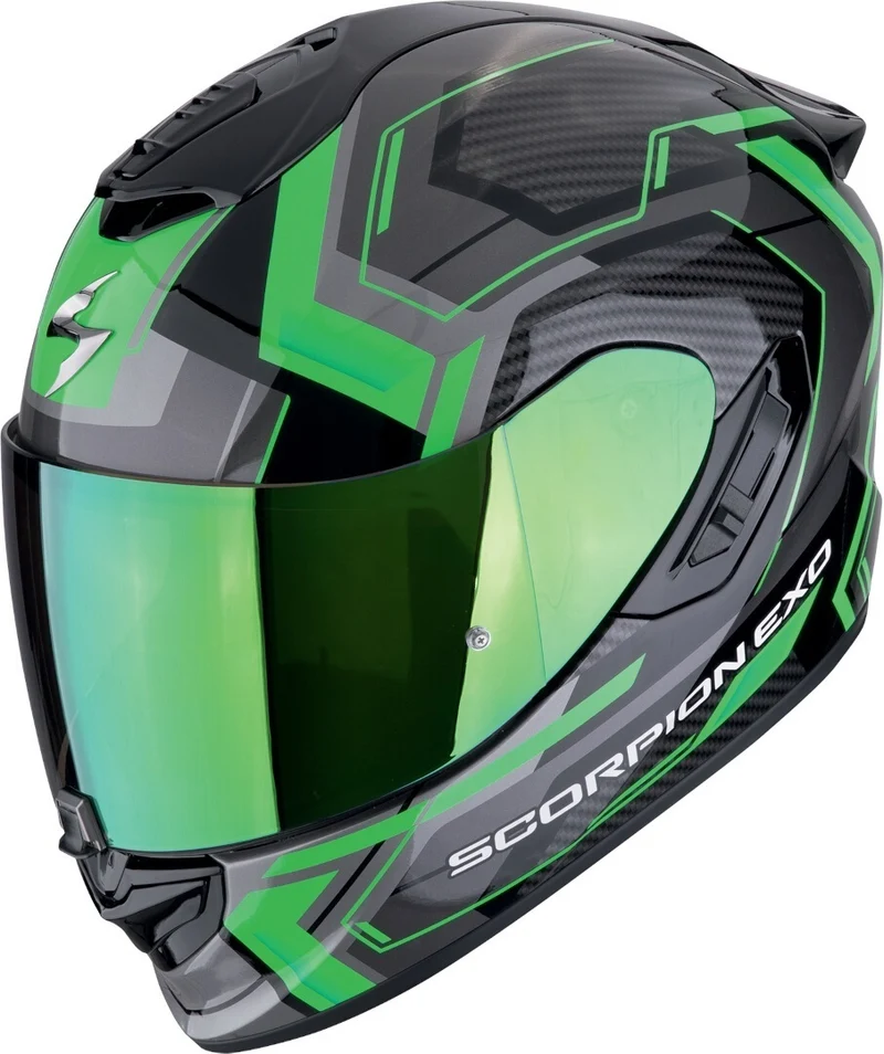 SCORPION EXO-1400 EVO II AIR LINART Negro-Verde