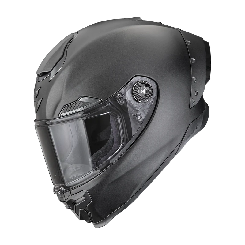 SCORPION EXO-RACE AIR SOLID CASCO DE MOTO Negro Perla Mate