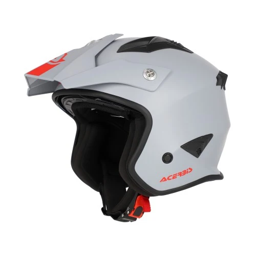 ACERBIS - CASCO JET ARIA 2206 GRIGIO CHIARO