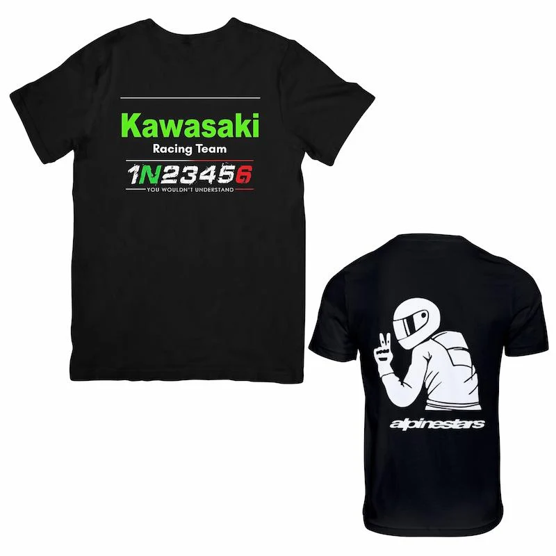T-shirt Motard KAWASAKI Racing Team