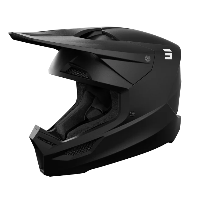 SHOT FURIOUS CASCO DE MOTO SOLID MATT NEGRO