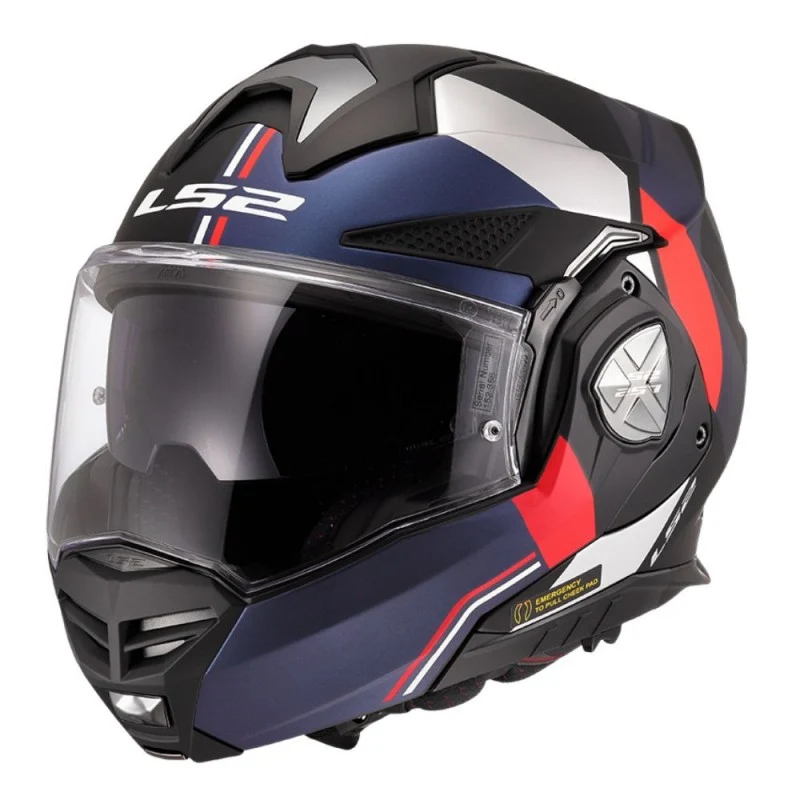 LS2 FF901 ADVANT X ULTRA CASCO DE MODULAR AZUL ROJO