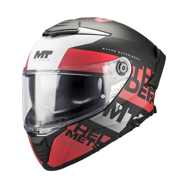 MT THUNDER 4 SV WAVES DE MOTO CASCO DE MOTO B5 MATE