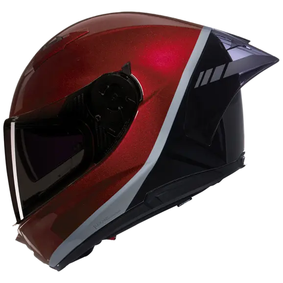 NOLAN N60-6 Sport Verniciatura Speciale 349 Deportivo Casco Rosso viscerale Nero Grigio