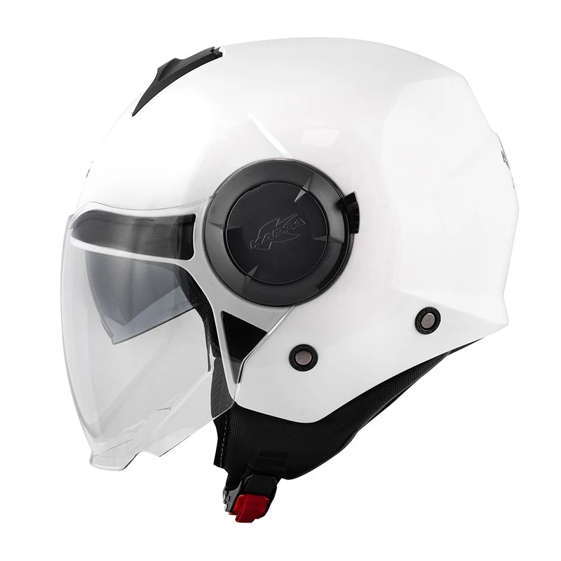 Kappa KV37M Moto Jet Casco EVO 2 Base BIANCO PIENO LUCIDO