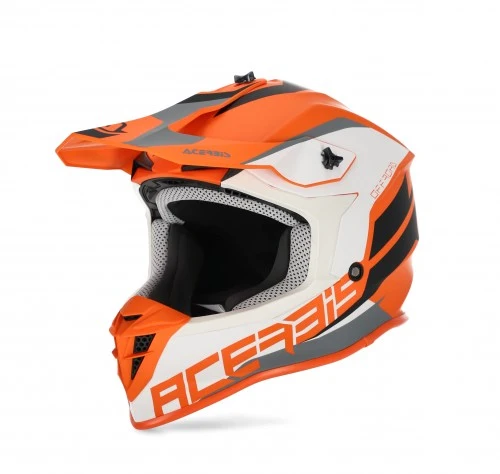 ACERBIS CASCO LINEAR 2206 NARANJA BLANCO
