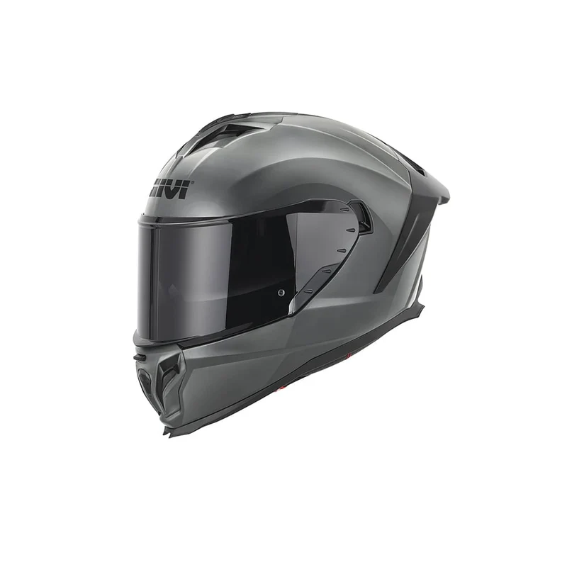 GIVI H503 SOLID Casco Integral Para Moto Gris Brillo (G767)