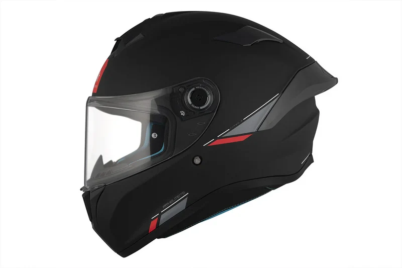 MT TARGO S SOLID S INTEGRALES CASCO DE MOTO A1 NEGRO MATE