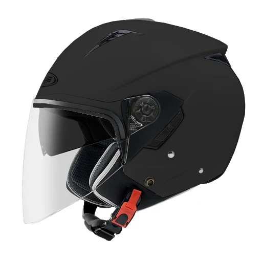 ZEUS-CASCO JET ZS-205 MATT BLACK