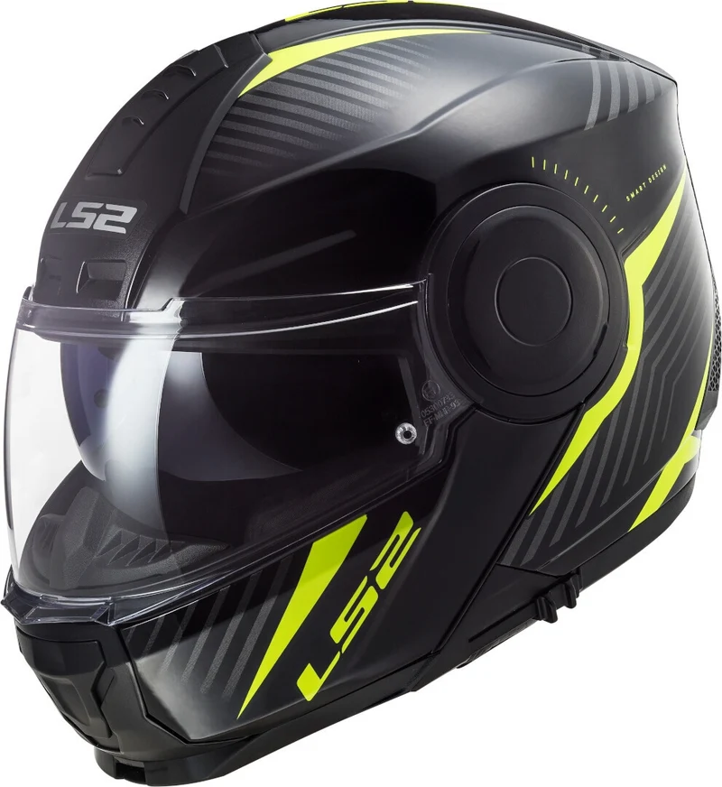 LS2 FF902 SCOPE SKID BLACK H-V YELLOW