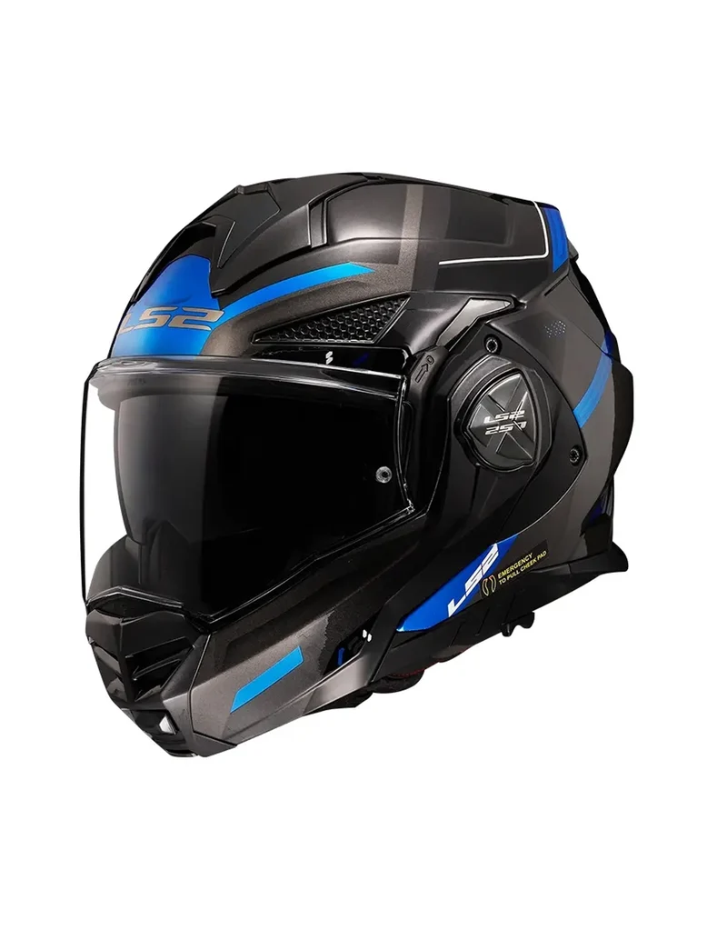 LS2 FF901 ADVANT X SPECTRUM BLACK TITAN.BLUE