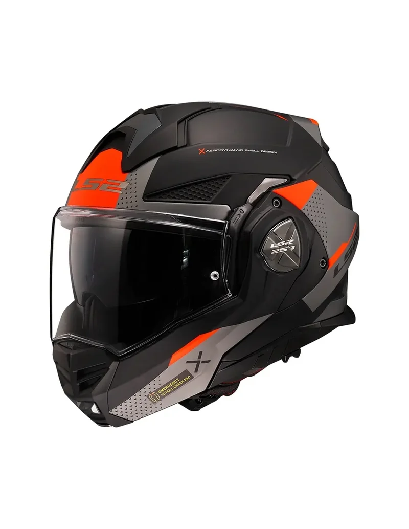 LS2 FF901 ADVANT X OBLIVION M.BLACK TITANIUM