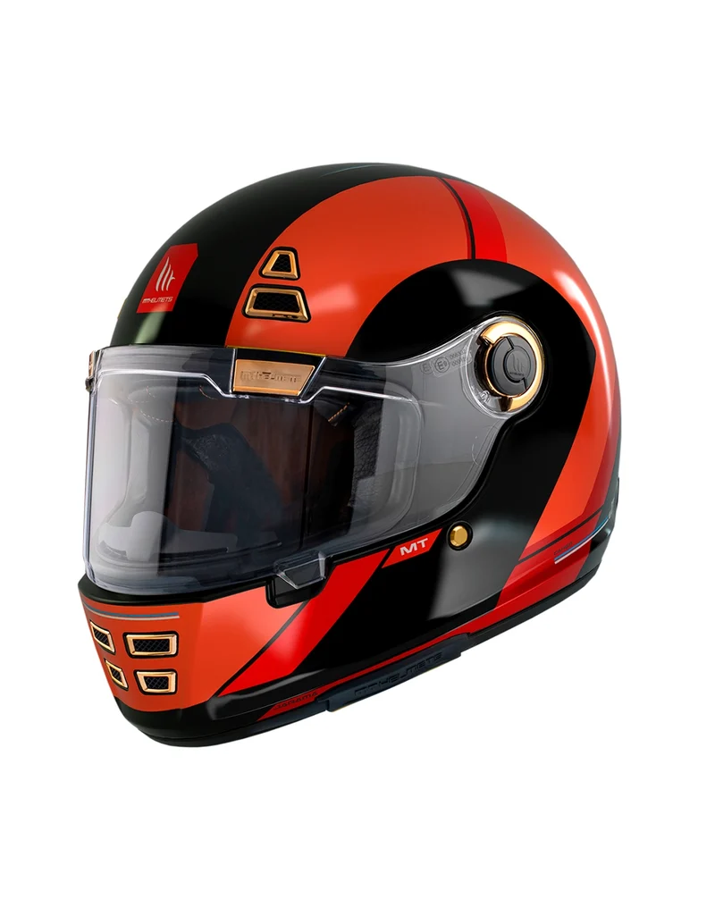 MT JARAMA SV CARGO INTEGRAL CASCO DE MOTO B5 BRILLO