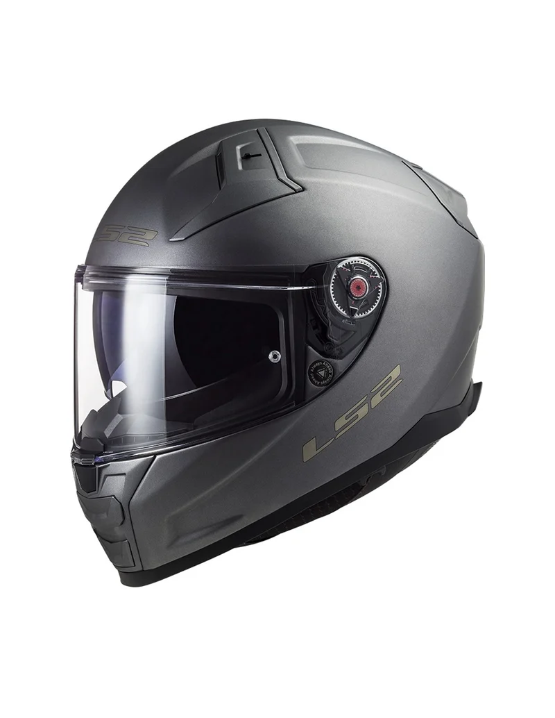 LS2 FF811 VECTOR II SOLID MATT TITANIUM
