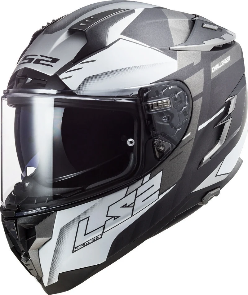 LS2 FF327 CHALLENGER ALLERT M. TITAN.SILVER