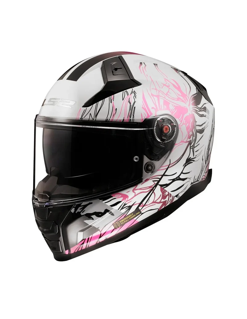 LS2 FF811 VECTOR II DARFLO GL.WHITE PINK-06